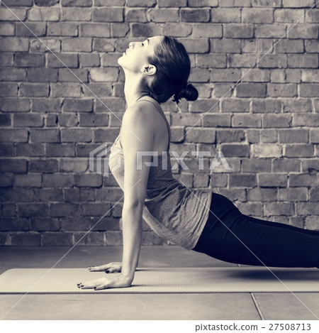 Yoga Practice Exercise Class Concept 27508713
