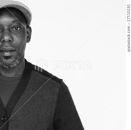 African Man Casual Portrait Photography Concept 27510191