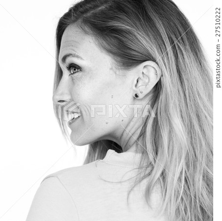 Attractive Woman Casual Caucasian Confident Concept 27510222