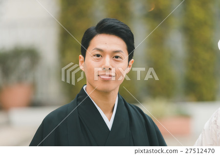 bridegroom, groom, kimono marriage 27512470