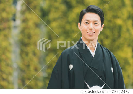 bridegroom, groom, kimono marriage 27512472