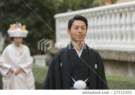 bridegroom, groom, kimono marriage 27512503