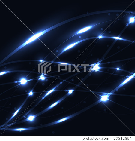 Abstract blue light glowing background 27512894