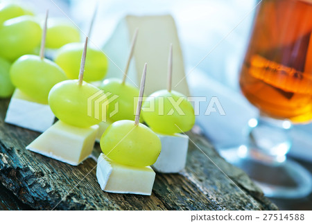 camembert and grape camembert and grape 27514588