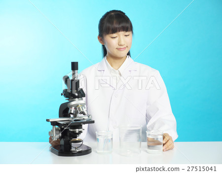 Microscope and girls 27515041