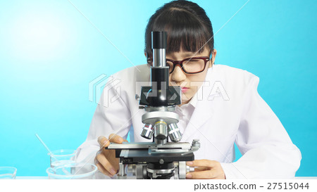 Microscope and girls 27515044