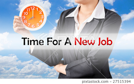 Time for a new job, Business concept. Time for a new job, Business concept. 27515394