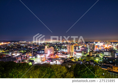 Night view in Chiba Prefecture Kimihiro Tsui Tower taken southwest in December 2016 27515895