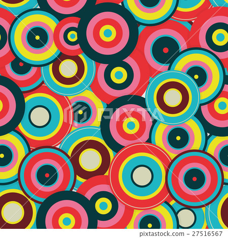 Abstract Geometric Seamless Pattern Background 27516567