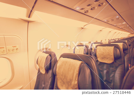 Passengers airplane interior 27518446