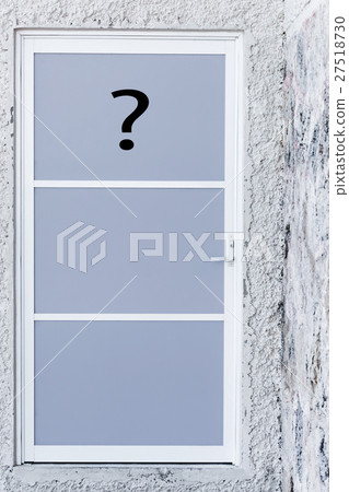 Closed white door 27518730