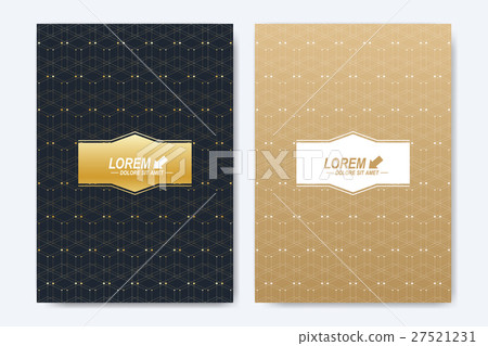 Modern vector template for brochure, Leaflet 27521231