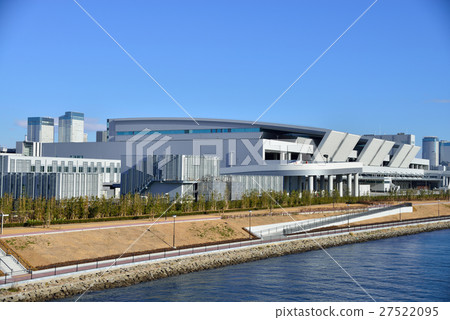 Toyosu market fisheries wholesale building building 27522095