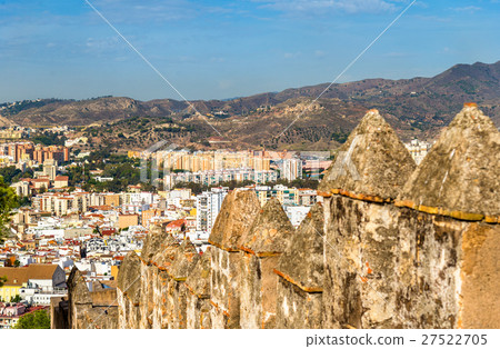 Gibralfaro Castle in Malaga - Andalusia, Spain Gibralfaro Castle in Malaga - Andalusia, Spain 27522705