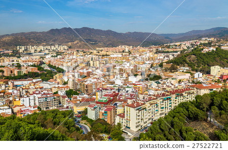 Panoramic view of Malaga from Gibralfaro Castle 27522721