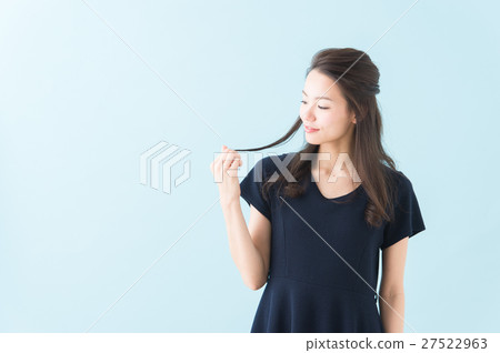 One piece woman (blue background) One piece woman (blue background) 27522963