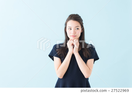One piece woman (blue background) One piece woman (blue background) 27522969