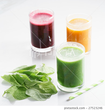 glass of fresh colorful healthy smoothie glass of fresh colorful healthy smoothie 27523246