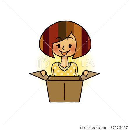 打開盒子的女人 27523467