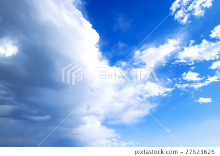 Sky is doubtful sky rain cloud blue sky sky cloud winter sky background background material January copy space 27523626