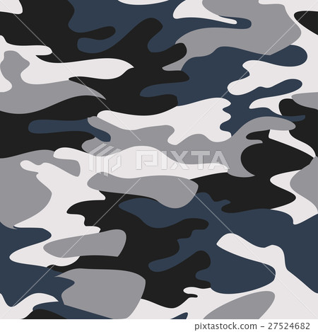 Camouflage pattern background seamless vector - Stock Illustration ...