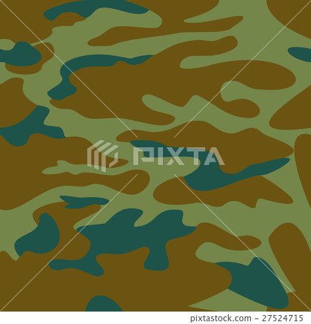 Camouflage pattern background seamless vector  27524715
