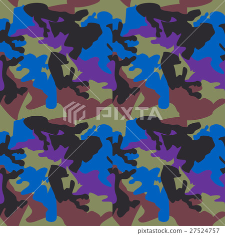 Camouflage pattern background seamless clothing  27524757
