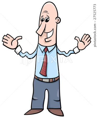 man or businessman cartoon 27525773