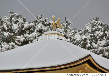 雪化妝金閣寺 27527001