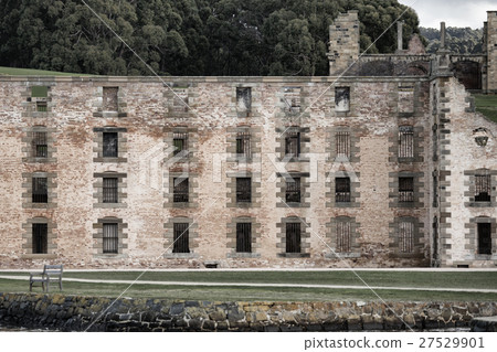 Port Arthur building in Tasmania, Australia. 27529901