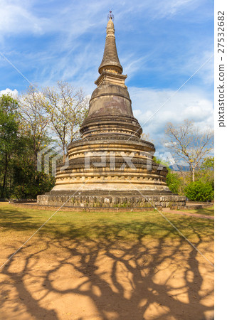 Ancient Pagoda at Wat Umong 27532682