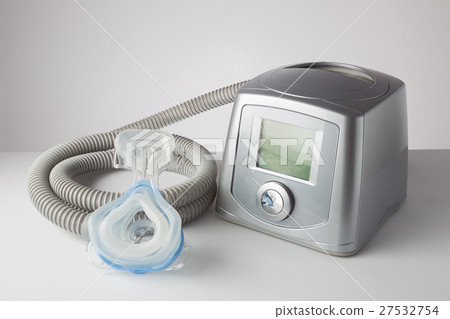 CPAP machine, mask and hose 27532754