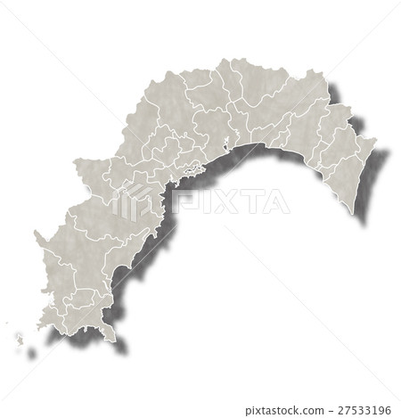 Kochi Japan map icon - Stock Illustration [27533196] - PIXTA