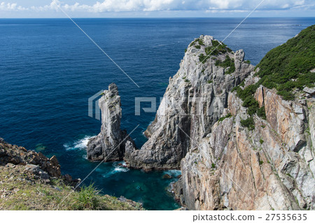 Kochi Prefecture Otsuki-cho Odori coast sanctuary "Kannon Rock" 27535635