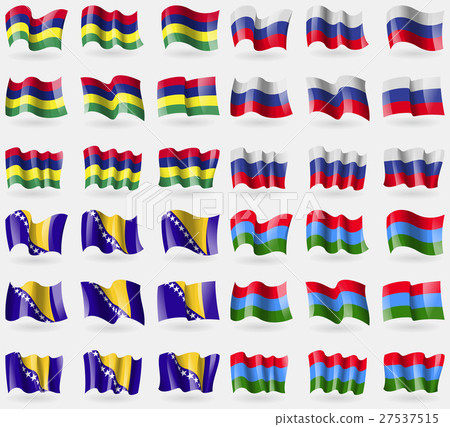 Mauritius, Russia, Bosnia and Herzegovina, Karelia 27537515