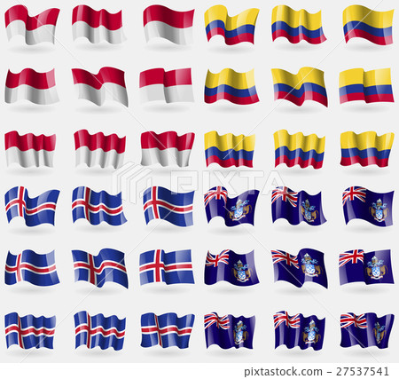 Indonesia, Colombia, Iceland, Tristan da Cunha. Se Indonesia, Colombia, Iceland, Tristan da Cunha. Se 27537541