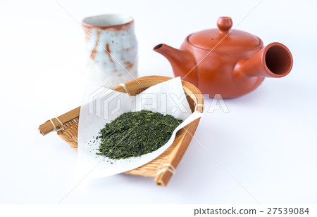 Green tea Japanese tea tea pot 27539084