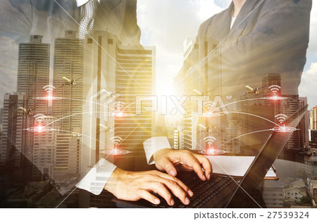 success businessman working success businessman working 27539324