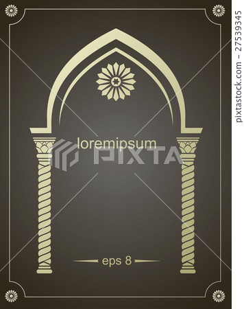 Arch in the Arabic style Arch in the Arabic style 27539345