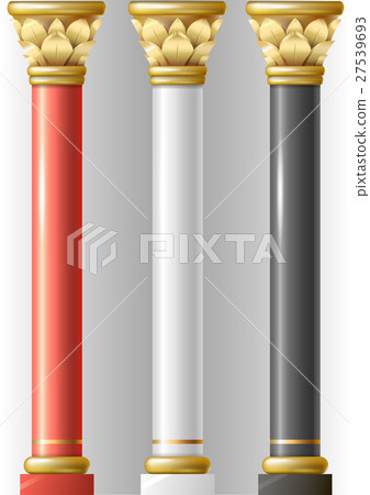 Set of different luxury columns 27539693