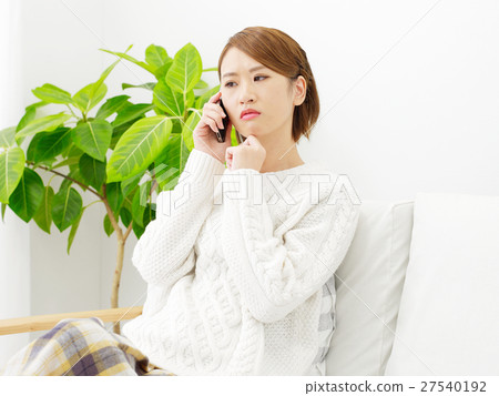 Female smartphone Female smartphone 27540192