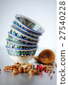 Small cups with arabic pattern 27540228