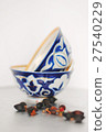 Two small cups with arabic pattern 27540229