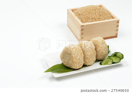 Rice ball rice ball Koshihikari (Saku, Nagano Prefecture) 27540650
