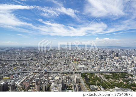 最高層建築60頂層Tenjo Corridor Avenue Harukas 300觀景台觀景台大阪觀光景點大阪平原觀景西側 最高層建築60頂層Tenjo Corridor Avenue Harukas 300觀景台觀景台大阪觀光景點大阪平原觀景西側 27540673