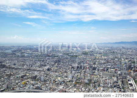 最高層建築60頂層Tenjo Corridor Avenue Harukas 300觀景台觀景台大阪觀光景點大阪平原觀景西側 27540683