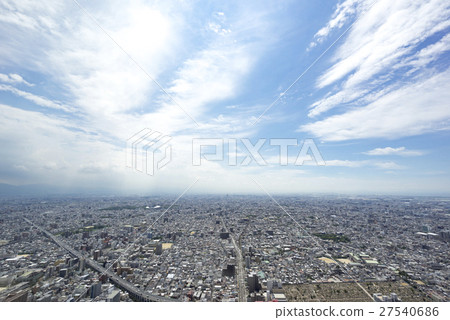 最高的建築物最高的建築物60樓堅固的走廊Abe no Harukasu 300從觀景台觀看大阪觀光景點南面的大阪平原巴拿馬 最高的建築物最高的建築物60樓堅固的走廊Abe no Harukasu 300從觀景台觀看大阪觀光景點南面的大阪平原巴拿馬 27540686