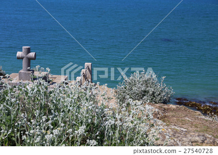 Grave of Rene-Francois de Chateaubriand, France Grave of Rene-Francois de Chateaubriand, France 27540728