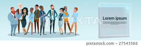 Business People Team Mix Race Businesspeople Group Business People Team Mix Race Businesspeople Group 27543568