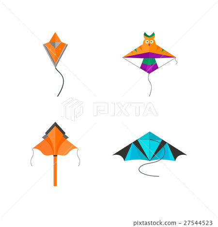 Kite icon vector. 27544523